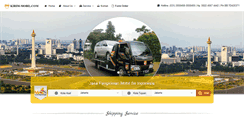 Desktop Screenshot of kirim-mobil.com